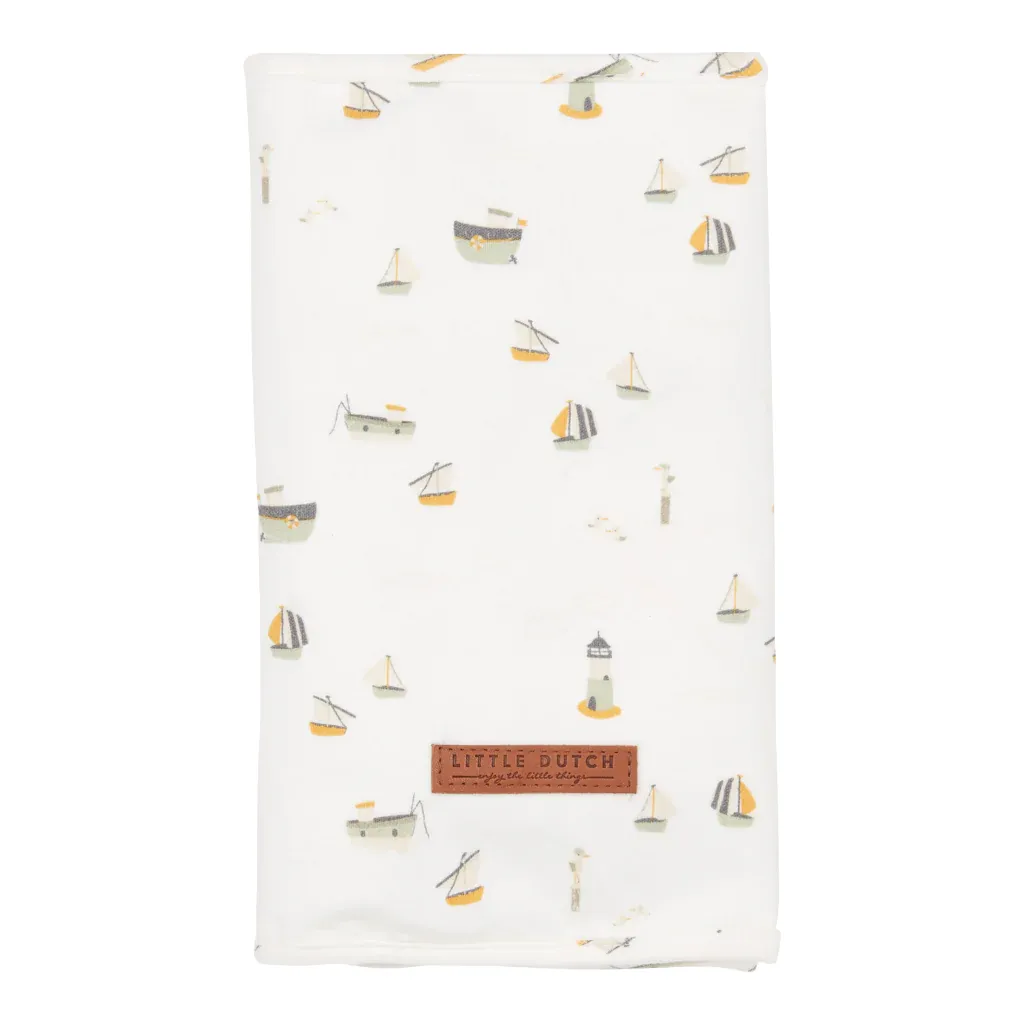 Little Dutch Nappy Pouch - Sailors Bay White