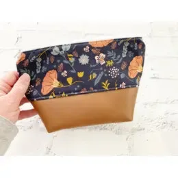 Mangham Made Zipper Pouch Cosmetic Bag