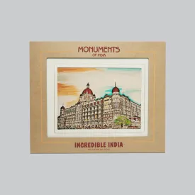 Mount Board Taj Hotel Print 10 in x 12 in