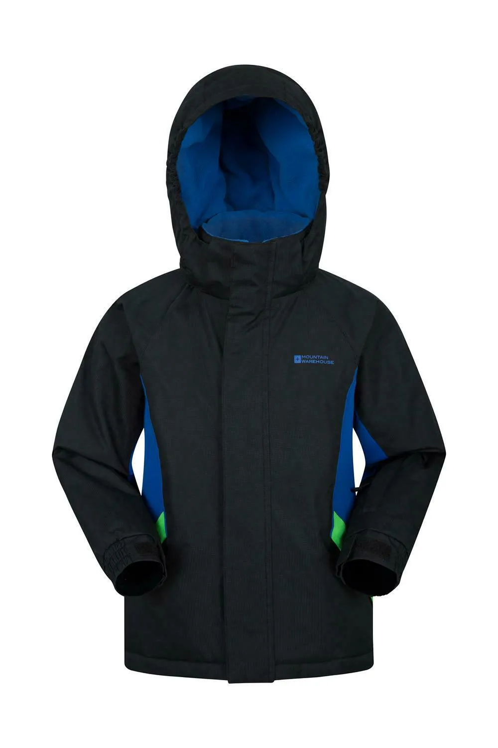 Mountain Warehouse Boys Ski Jacket with Snow proof Fabric and Fleece Lining