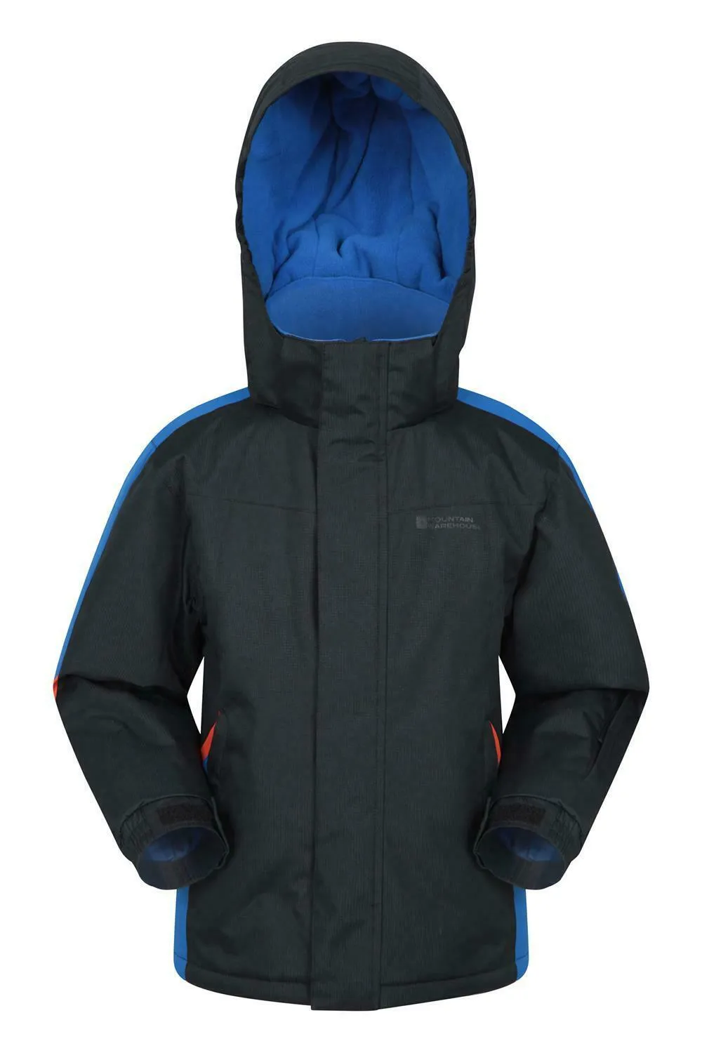 Mountain Warehouse Boys Ski Jacket with Snow proof Fabric and Fleece Lining