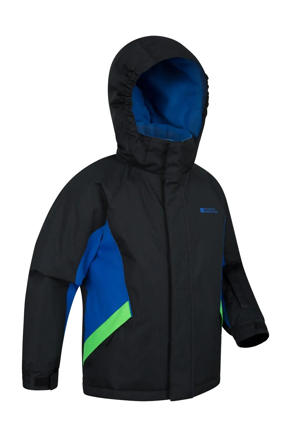 Mountain Warehouse Boys Ski Jacket with Snow proof Fabric and Fleece Lining