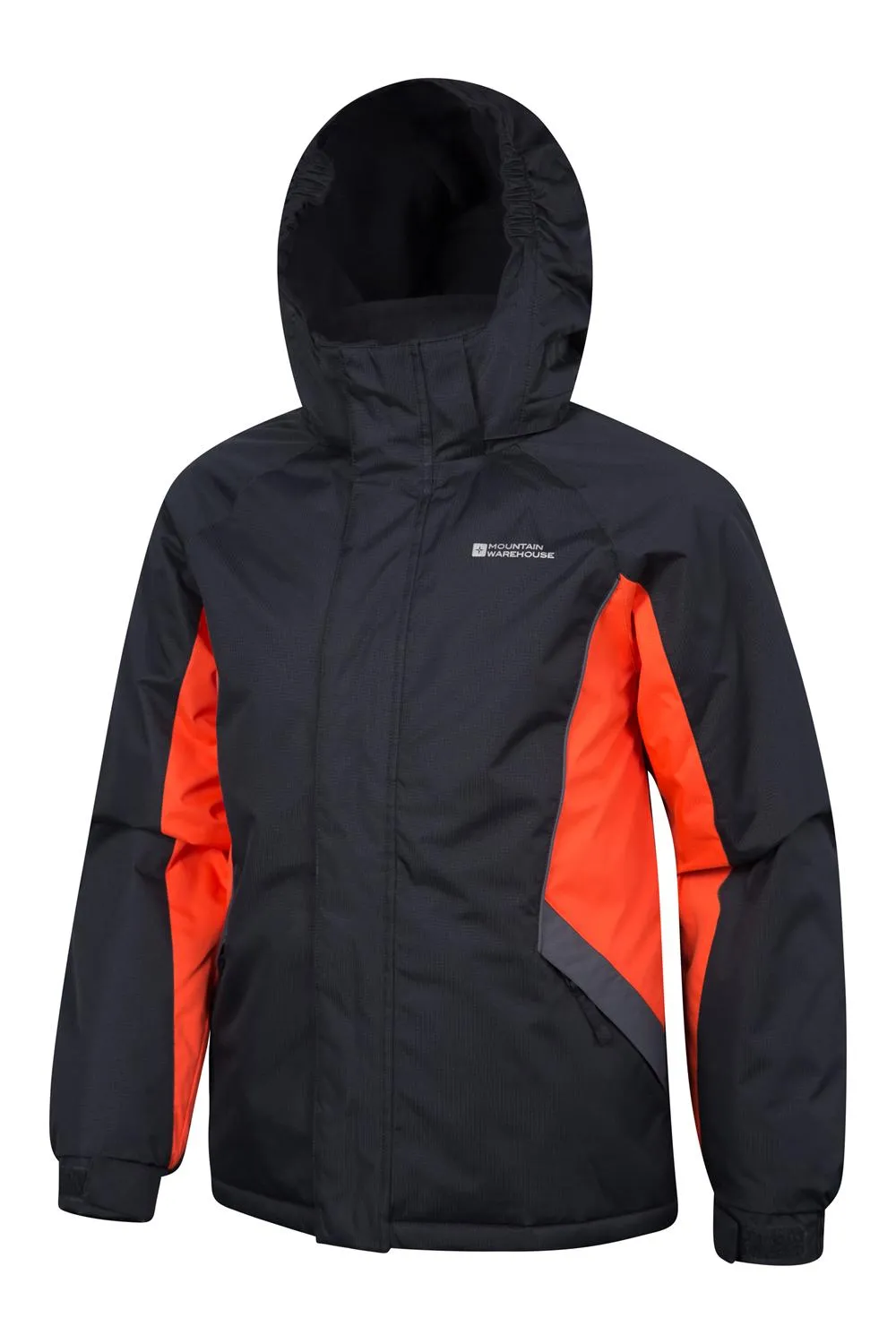 Mountain Warehouse Boys Ski Jacket with Snow proof Fabric and Fleece Lining