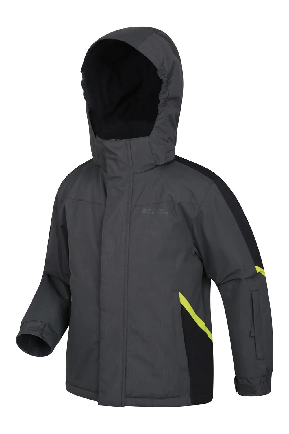 Mountain Warehouse Boys Ski Jacket with Snow proof Fabric and Fleece Lining