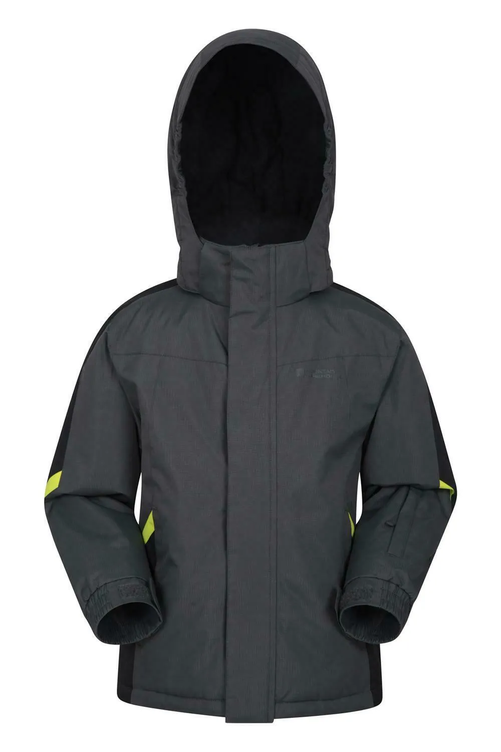 Mountain Warehouse Boys Ski Jacket with Snow proof Fabric and Fleece Lining