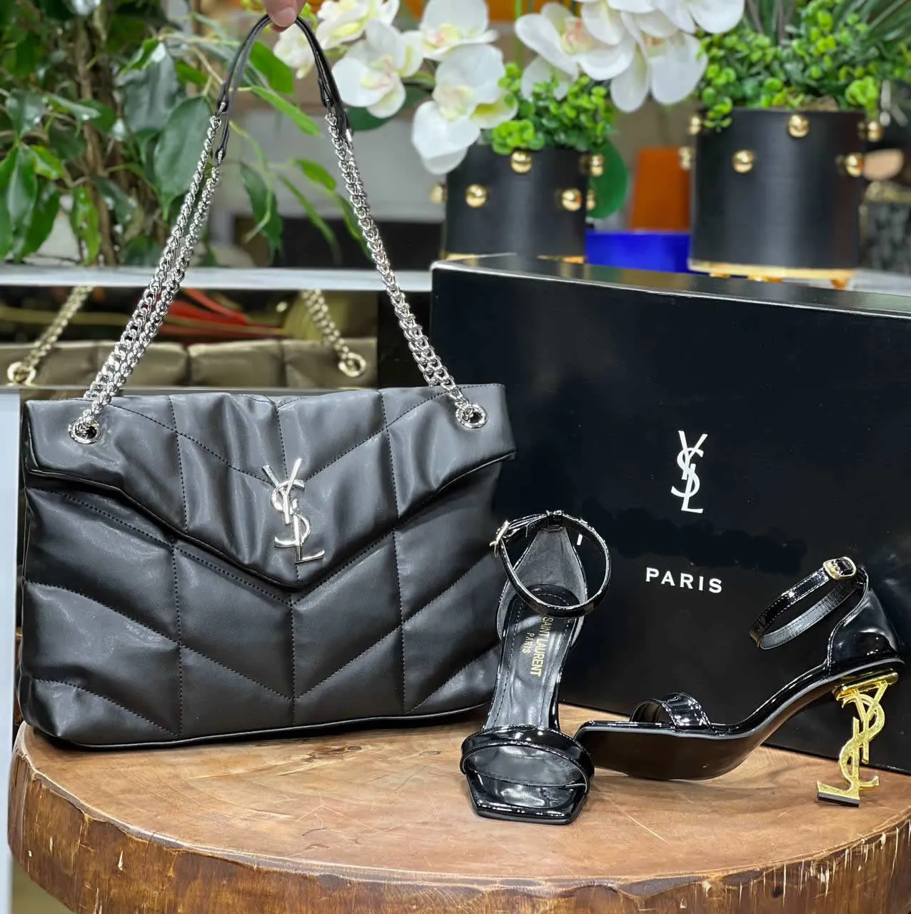 new only season ysl black bag