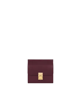 Numéro Sept Wallet - Smooth Burgundy