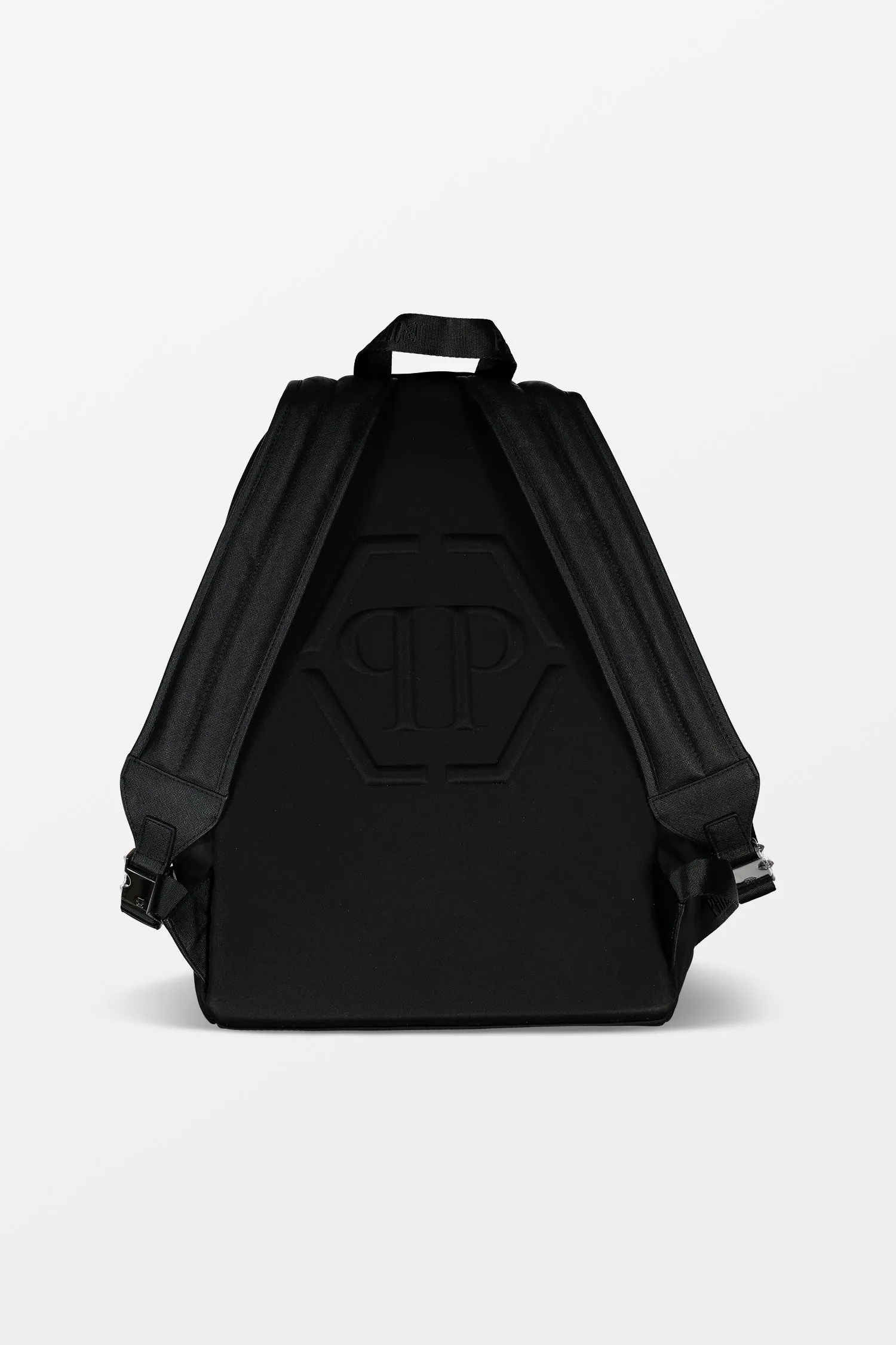 Philipp Plein Black TM Backpack