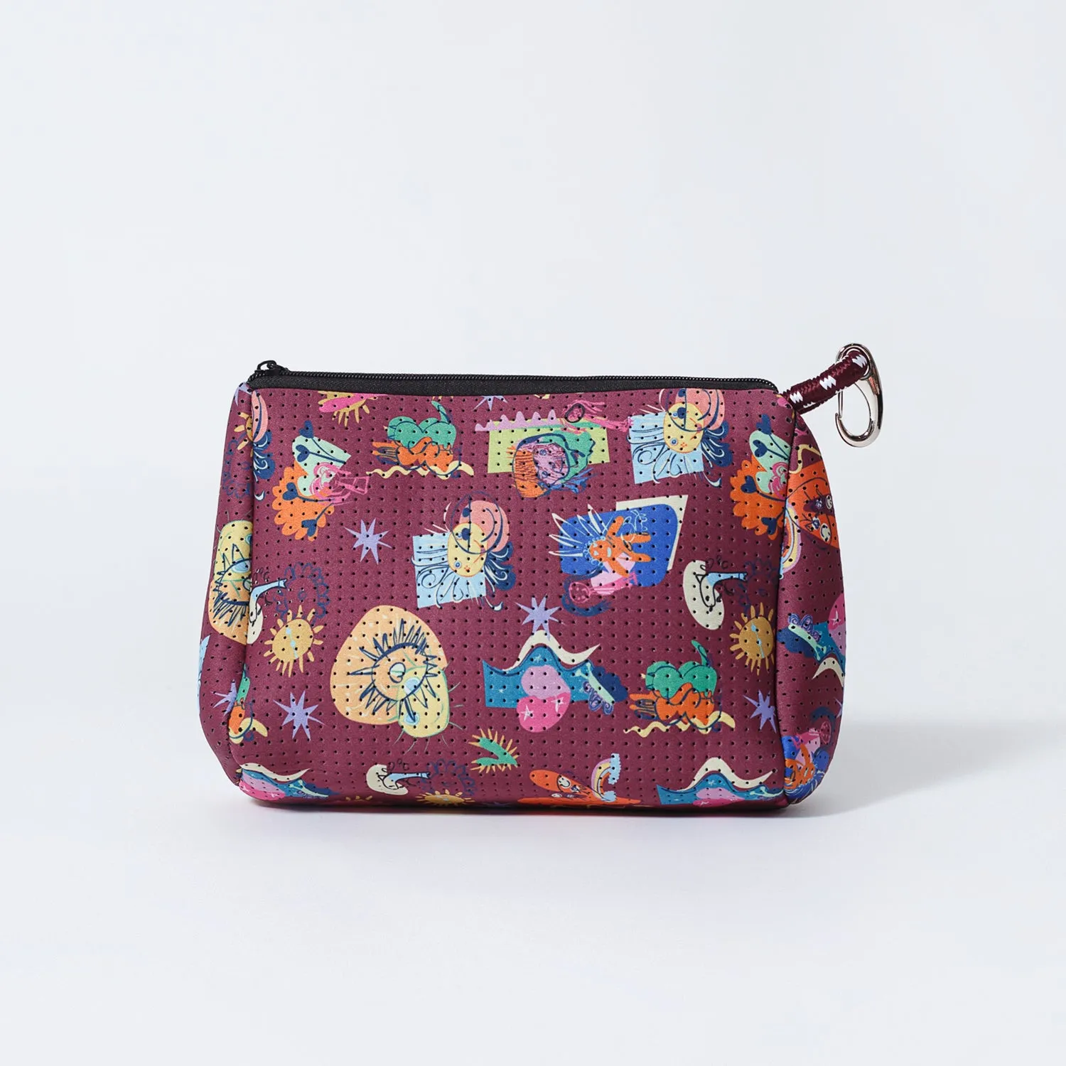 POUCH CONSTRUYENDO FUTUROS BURGUNDY