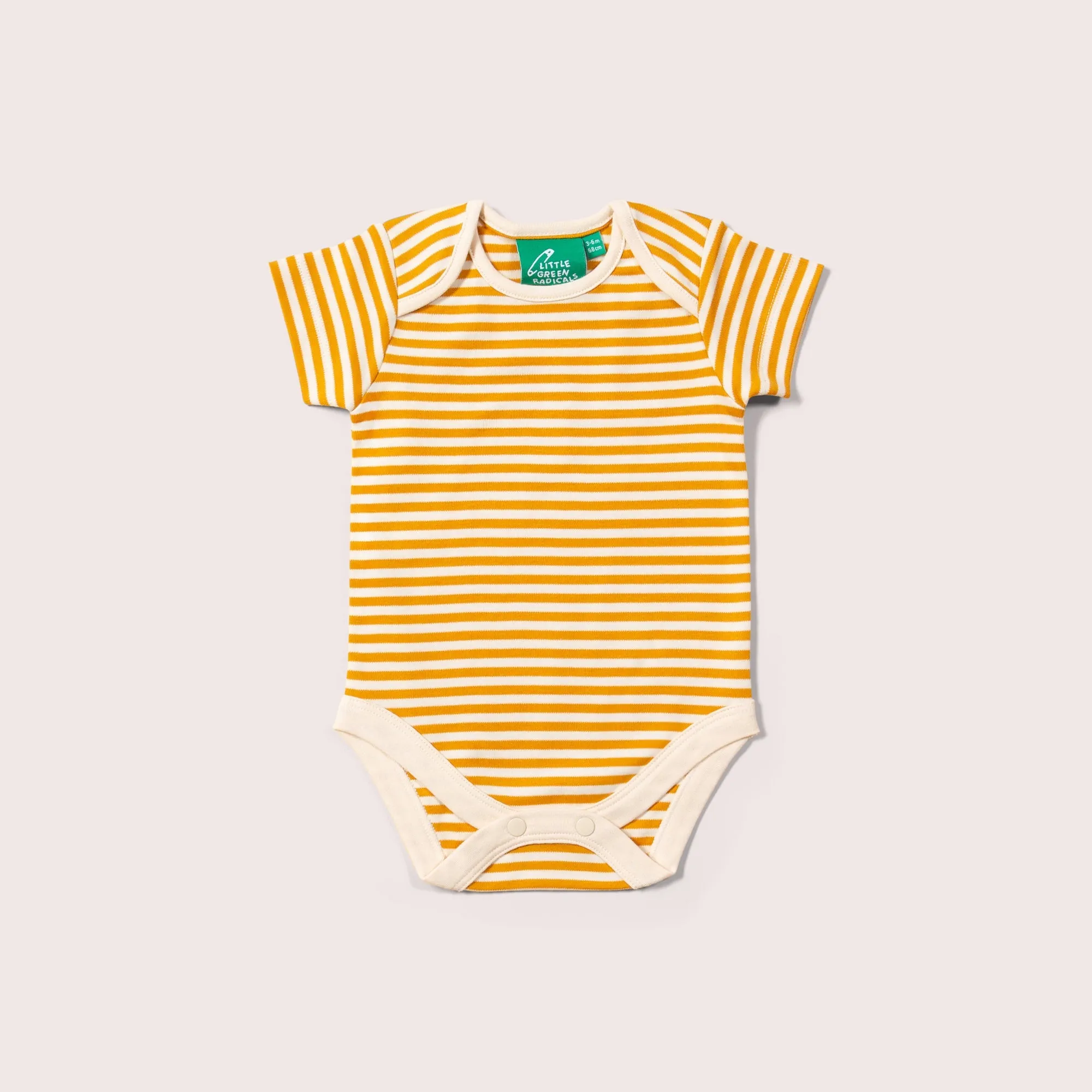 Rainbow Balloons Organic Baby Bodysuit Set - 2 Pack