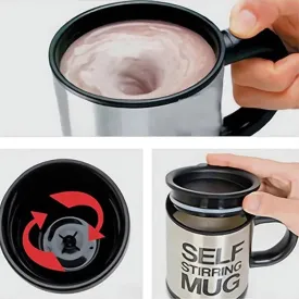 Self Stirring Auto Coffee Mug Cup, Self Mixing & Spinning