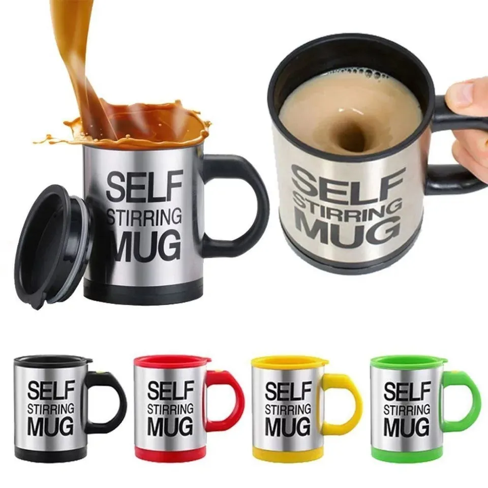 Self Stirring Auto Coffee Mug Cup, Self Mixing & Spinning