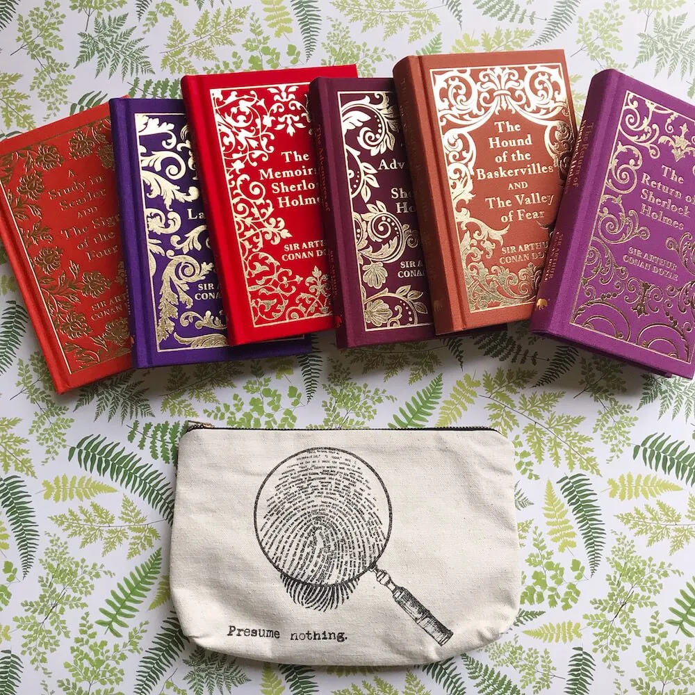 Sherlock Holmes Book Pouch