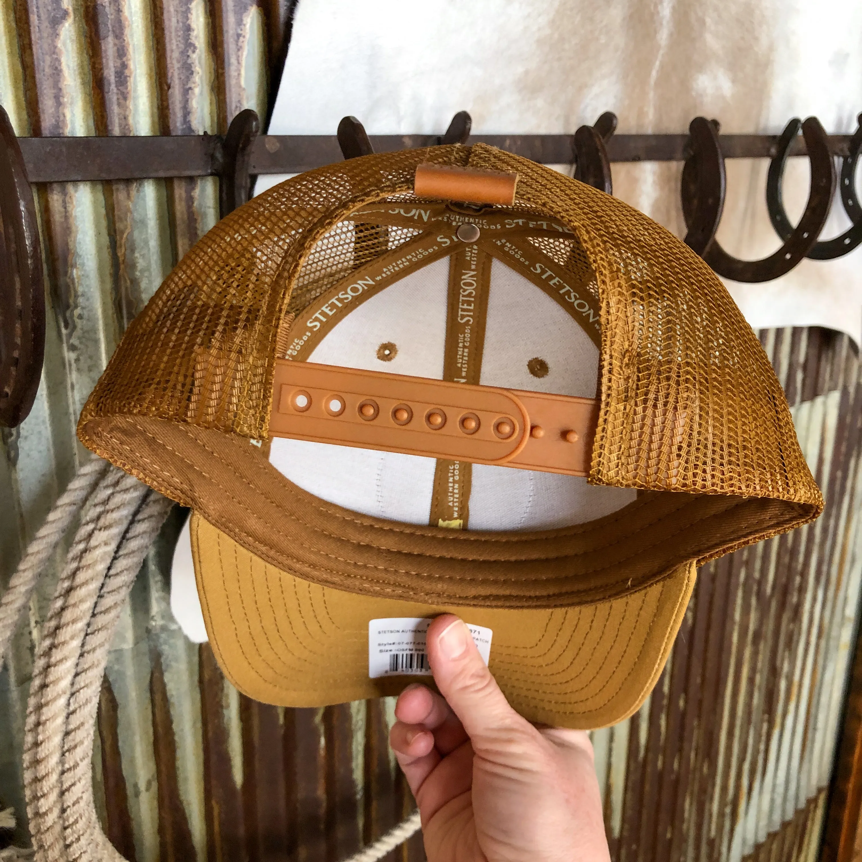 Stetson Cap {Saddle tan}