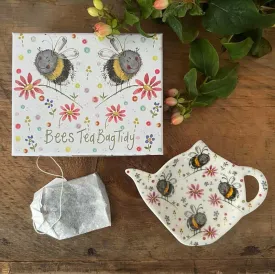 TB03 Bees Tea Bag Tidy