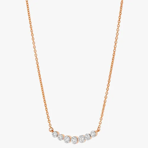 The Diamond Crescent Necklace