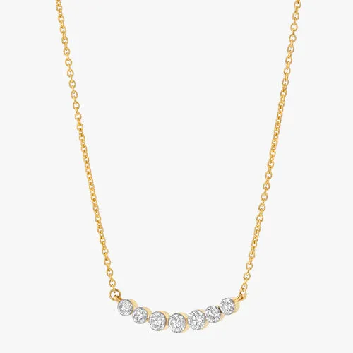 The Diamond Crescent Necklace