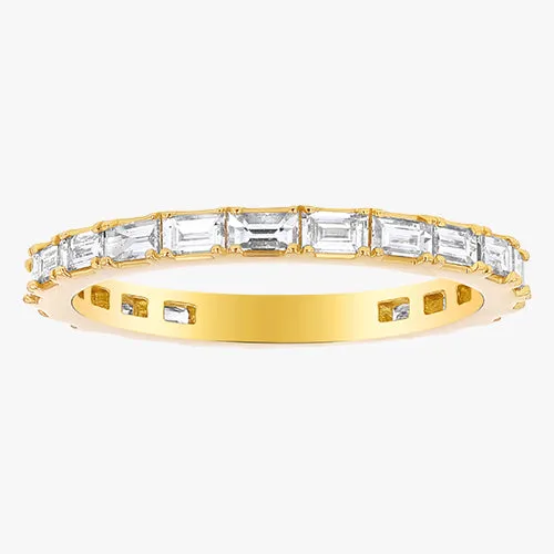 The Eternity Baguette Diamond Band Ring