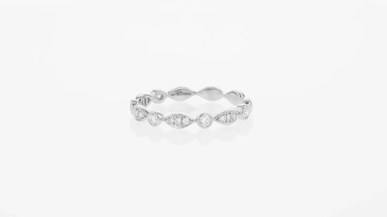 The Eternity Vintage Diamond Band