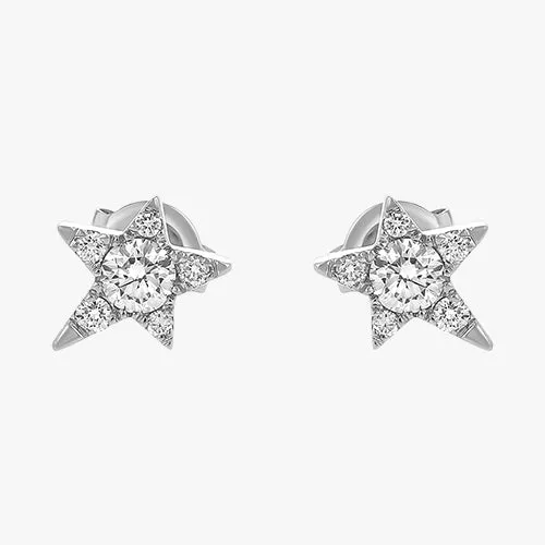 The Single Star Diamond Earring