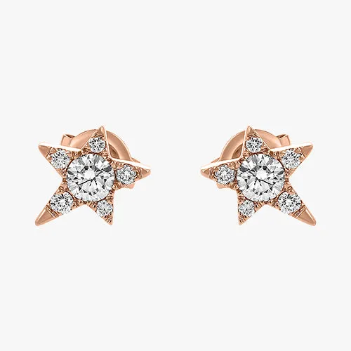 The Single Star Diamond Earring