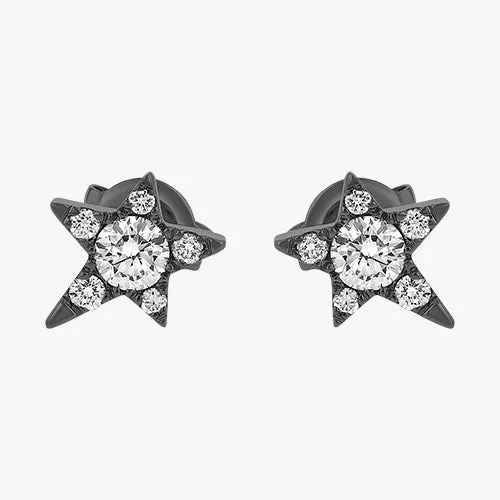 The Single Star Diamond Earring