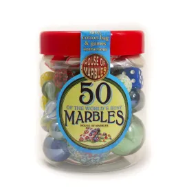 Tub of 50 Marbles