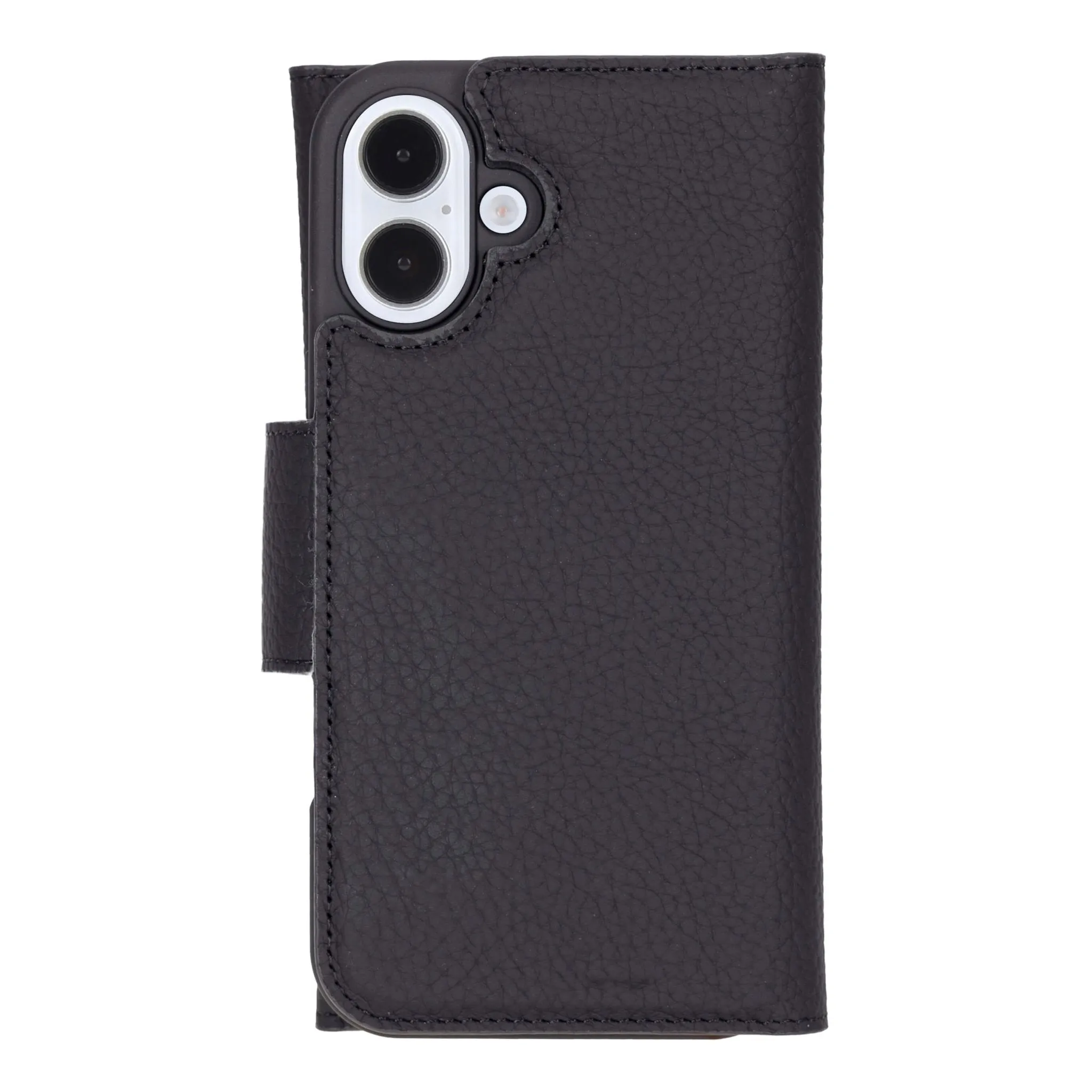 Tudor iPhone 16 Plus Wallet Case, Pebble Black