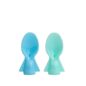 Universal Food Pouch Spoons 2 pack | Blue & Green