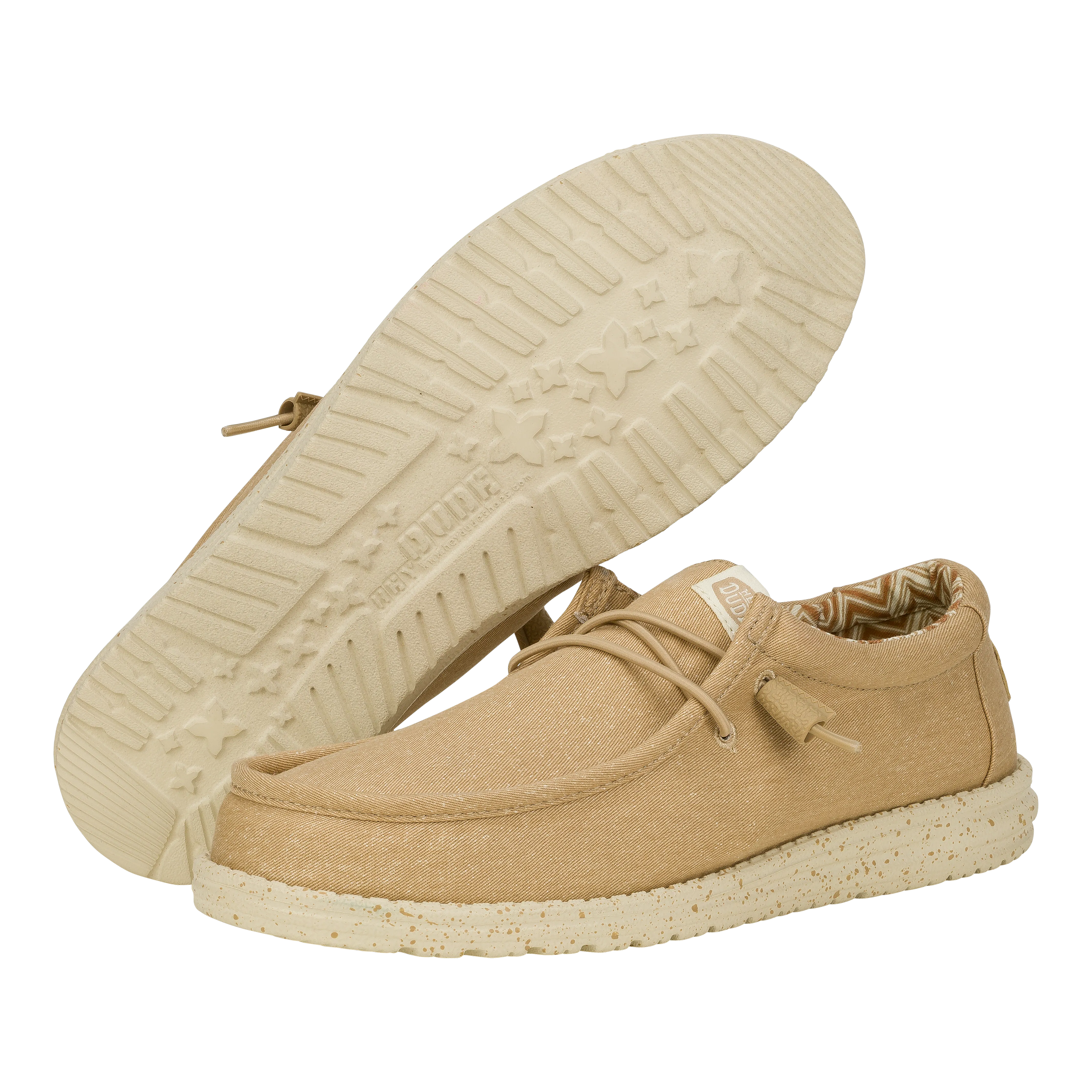 Wally Stretch Canvas Wide - Tan