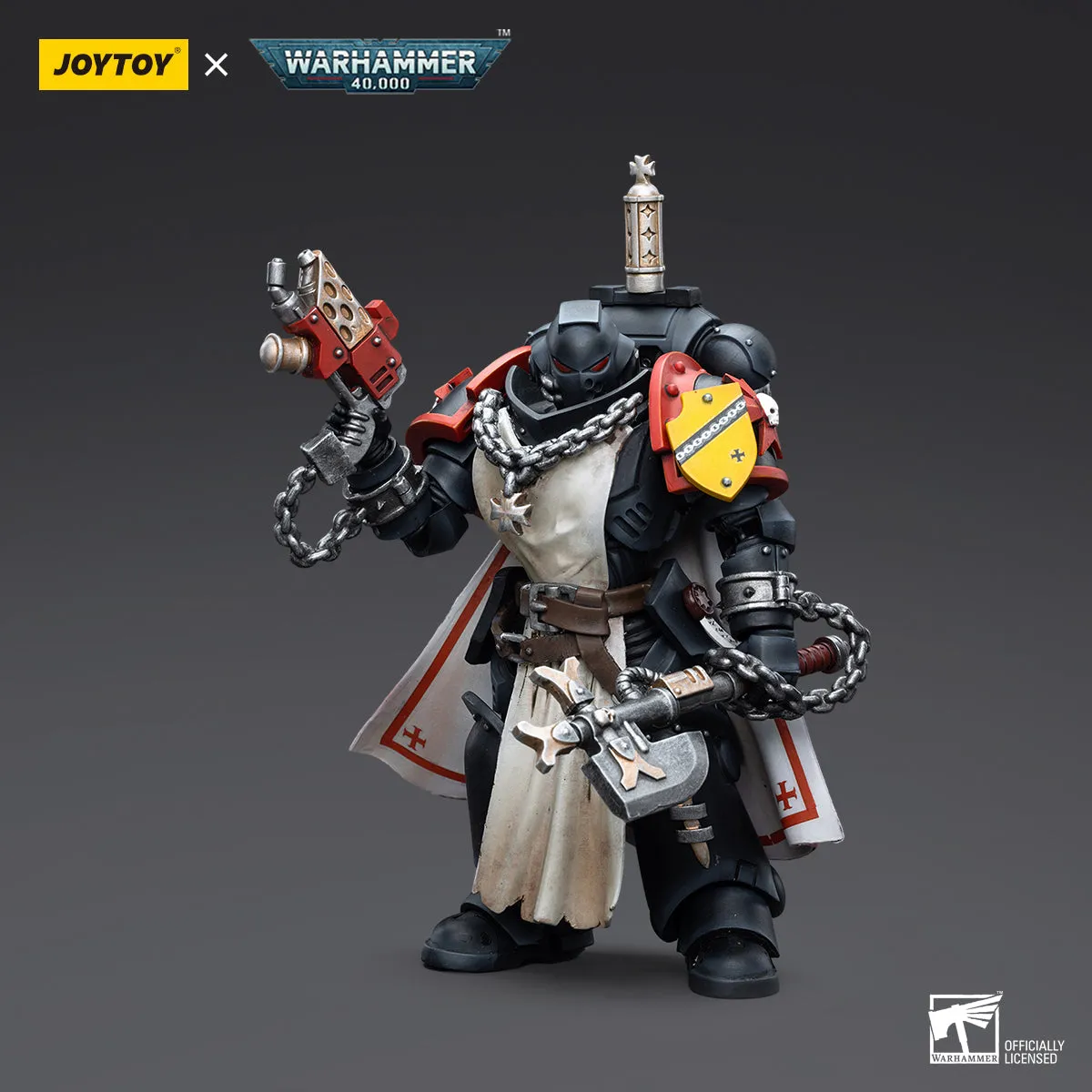 Warhammer 40k: Black Templars: Primaris Sword Brethren: Granbertus : Joy Toy