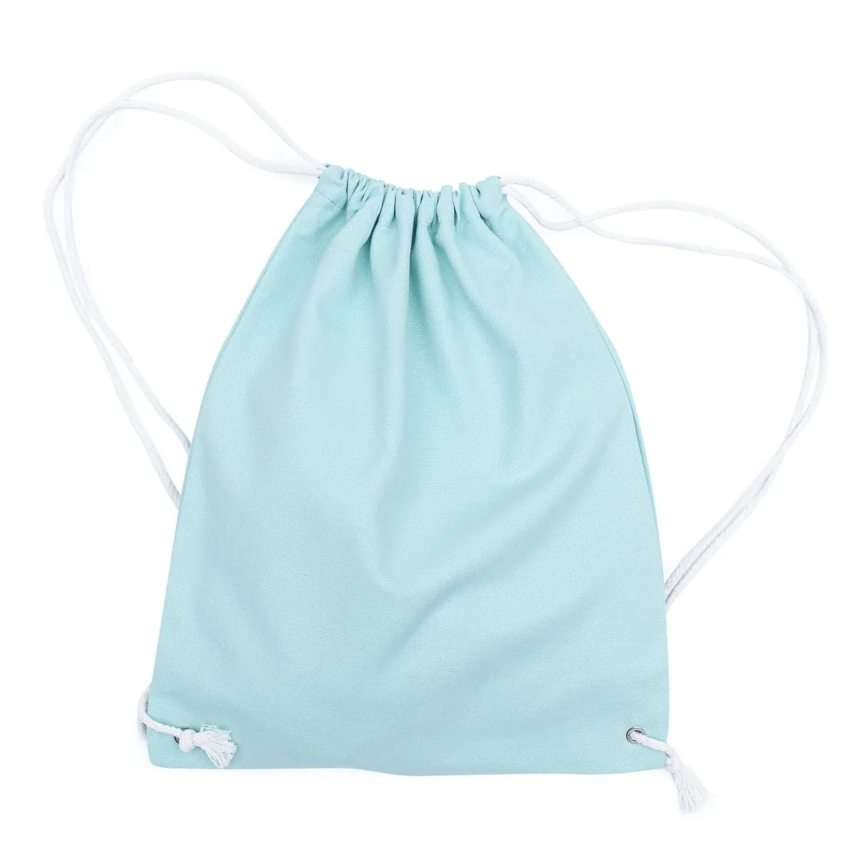 We Might Be Tiny Drawstring Bag - Sage